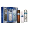 Cuba Blue - zestaw, woda toaletowa, dezodorant, woda po goleniu