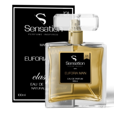 Sensation 121 Euforia Man - perfumy inspirowane zapachem Calvin Klein Euphoria Men, woda perfumowana 100 ml