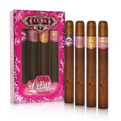 Cuba Latina Women - CopaCabana, Carnaval, Maya, Cactus - zestaw 4 x 35 ml