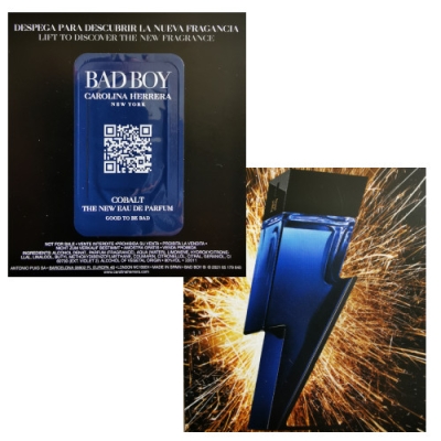 Carolina Herrera Bad Boy Cobalt woda perfumowana, próbka 0,5 ml