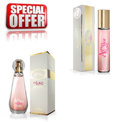 Chatler Aquador My Love - woda perfumowana 100 ml + woda perfumowana 30 ml