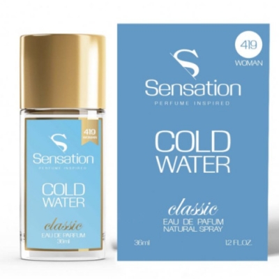 Sensation 419 Cold Water - woda perfumowana 36 ml