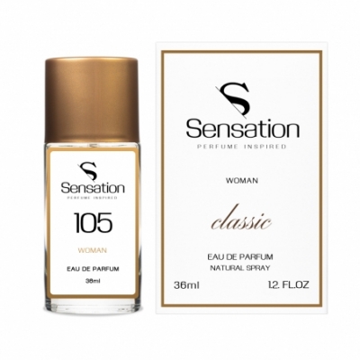 Sensation 105 - inspiracja *Yves Saint Laurent Black Opium - woda perfumowana 36 ml
