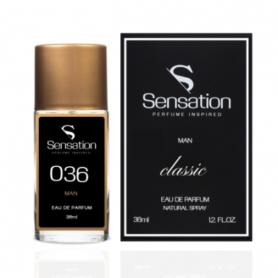 Sensation 036 - perfumy inspirowane zapachem Lacoste Style In Play, woda perfumowana 36 ml