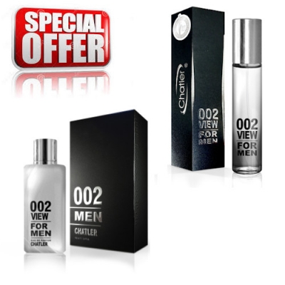 Chatler 002 View Men - woda perfumowana 100 ml + woda perfumowana 30 ml