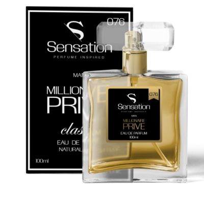 Sensation 076 Millionaire Prive - perfumy inspirowane zapachem 1 Million Prive, woda perfumowana 100 ml