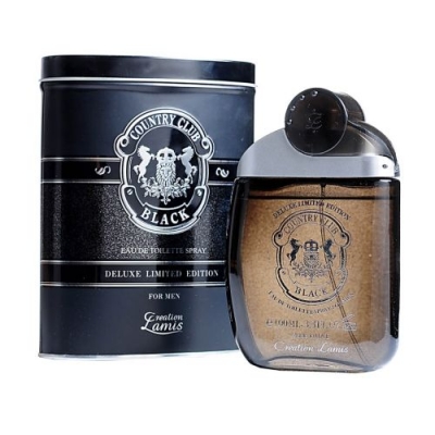 Lamis Country Club Black de Luxe - woda toaletowa 100 ml