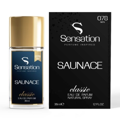 Sensation 078 Saunace - perfumy inspirowane zapachem Dior Eau Sauvage, woda perfumowana 36 ml