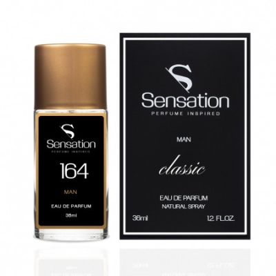 Sensation 164 - perfumy inspirowane zapachem Versace pour Homme, woda perfumowana 36 ml