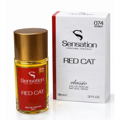 Sensation 074 Red Cat - woda perfumowana 36 ml