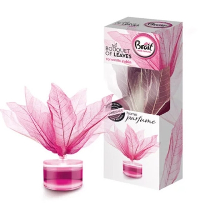 Brait Romantic Ruby - Pachnący listek dekoracyjny, Odświeżacz powietrza, 50 ml
