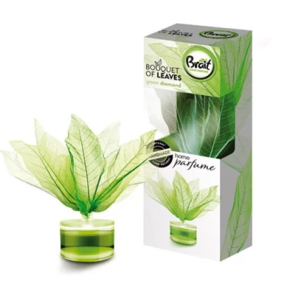 Brait Green Diamond, Pachnący listek dekoracyjny, Odświeżacz powietrza, 50 ml