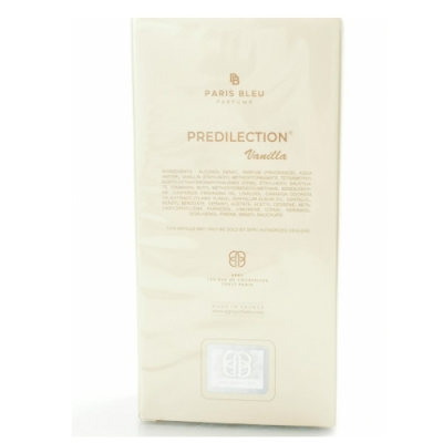 Predilection Vanilla THE ESSENTIALS Paris Bleu - woda perfumowana 100 ml