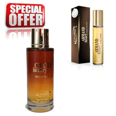 Chatler Luxury Proof Homme - woda perfumowana 100 ml + woda perfumowana 30 ml