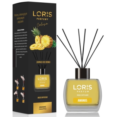 Loris Ananas - Patyczki zapachowe 120 ml