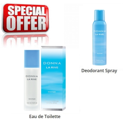 La Rive Donna - zestaw promocyjny, woda perfumowana, dezodorant