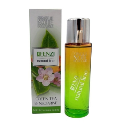 JFenzi Natural Line Zielona Herbata i Nektarynka (Green Tea & Nectarine) - woda perfumowana 50 ml