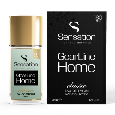 Sensation 180 Gear Line Home - perfumy inspirowane zapachem Guerlain Homme, woda perfumowana 36 ml