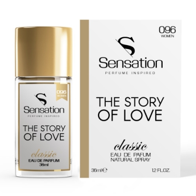 Sensation 096 The Story Of Love - perfumy inspirowane zapachem Chloe Love Story, woda perfumowana 36 ml