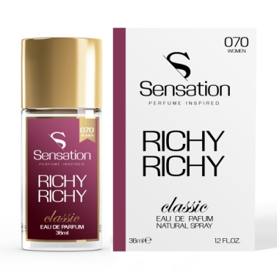 Sensation 070 Richy Richy - perfumy inspirowane zapachem Nina Ricci, woda perfumowana 36 ml