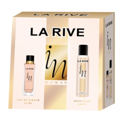 La Rive In Woman - zestaw, woda perfumowana, żel pod prysznic