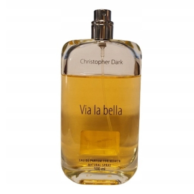Christopher Dark Via La Bella - woda perfumowana, tester 80 ml