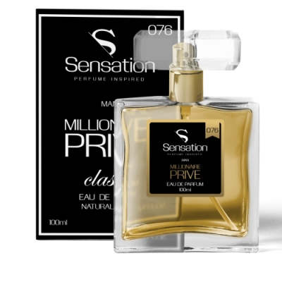 Sensation 076 Millionaire Prive - perfumy inspirowane zapachem 1 Million Prive, woda perfumowana 100 ml