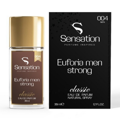 Sensation 004 Euforia Strong Men, woda perfumowana 36 ml