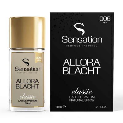 Sensation 006 Allora Blacht - perfumy inspirowane zapachem , woda perfumowana dla mężczyzn 36 ml