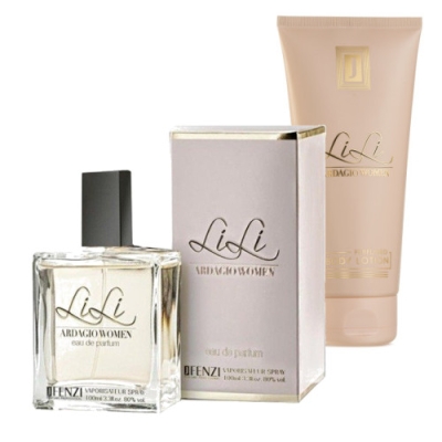 JFenzi Lili Ardagio Women - damski zestaw promocyjny, woda perfumowana, balsam do ciala