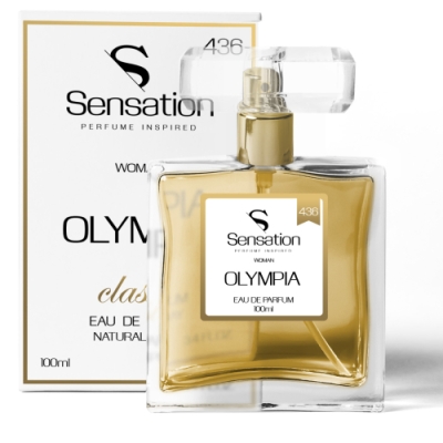 Sensation 436 Olympia - perfumy inspirowane zapachem Paco Rabanne Olympea, woda perfumowana 100 ml