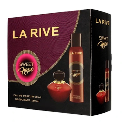 La Rive Sweet Hope - zestaw, woda perfumowana, dezodorant